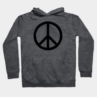 PEACE SYMBOL IN OIL Hoodie